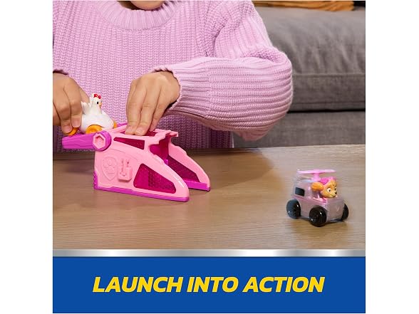 Paw Patrol Skye Pup Squad Launchers with Chickaletta