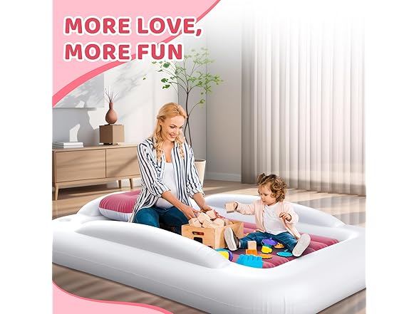 Deeteck Inflatable Toddler Travel Bed