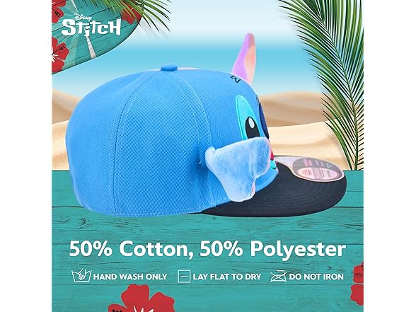 Disney Stitch Angel Face Baseball Cap