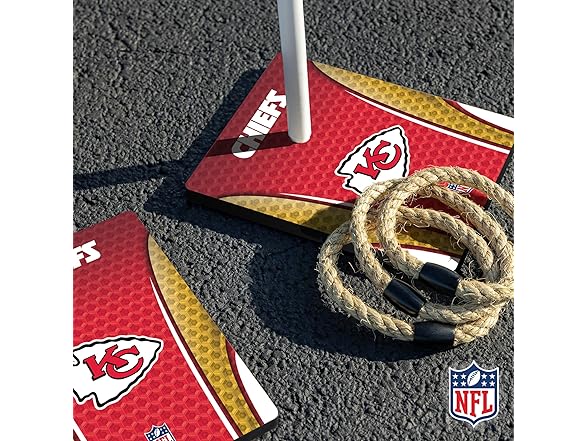 KANSAS CITY CHIEFS Quoits Ring Toss Set