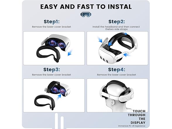VZNEK Elite Comfort Head Strap for Meta Quest 3