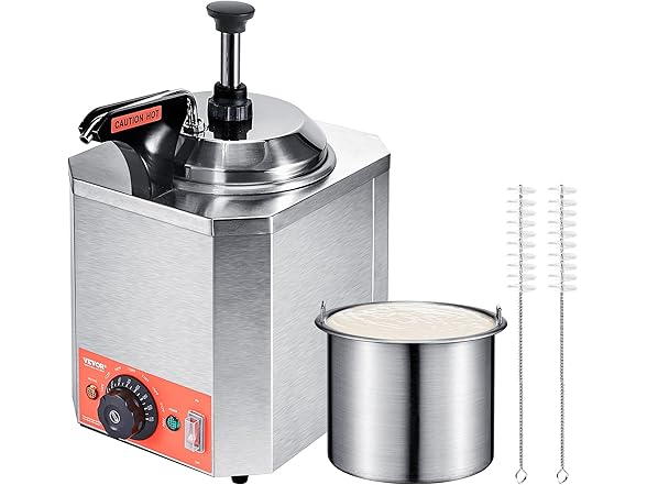 VEVOR Electric Cheese Dispenser with Pump