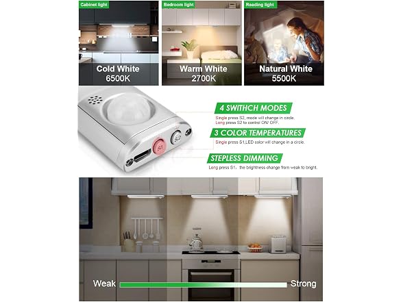 goodland Under Cabinet Lighting 80 LED