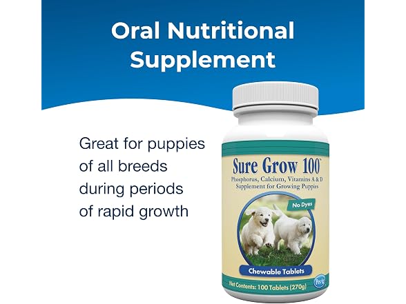 PetAg Sure Grow 100 - Promotes Optimal Bone Growth