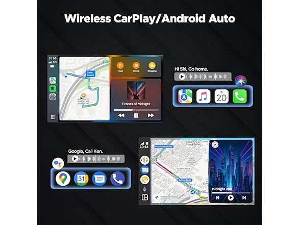 Volam 9" Carplay 1080P Backup Screen