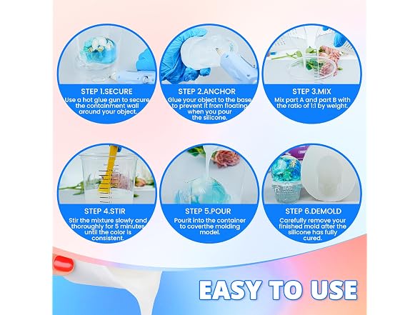 15A Silicone Mold Making Kit 18oz