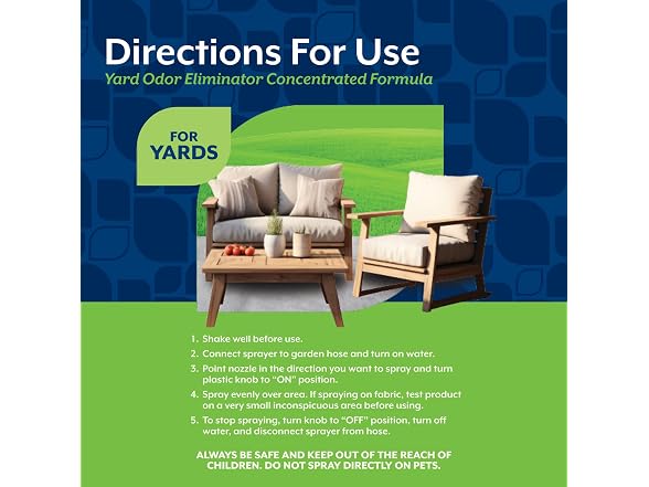NaturVet Yd Odor Eliminator for Outdoor Dog