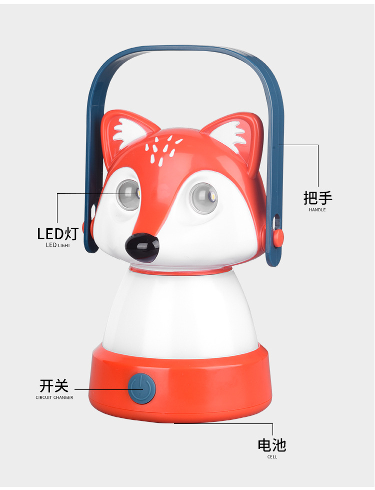 Technical Pro Fox Lantern for Kids - Gallery 8
