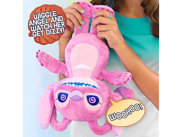 Disney Stitch Angel Many Moods 14-inch Interactive Plush