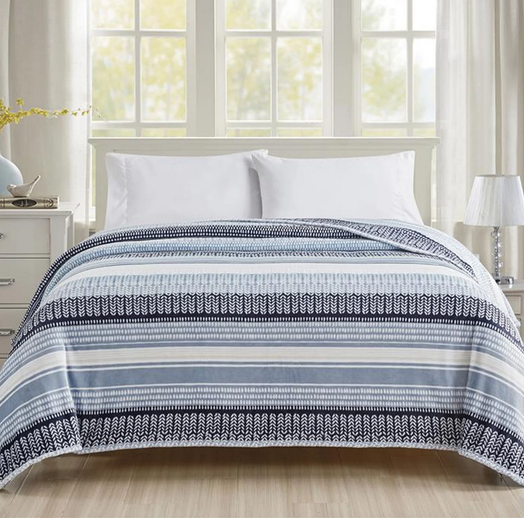 Luxury Home Ultra-Soft Printed Bed Blanket - Gallery 14