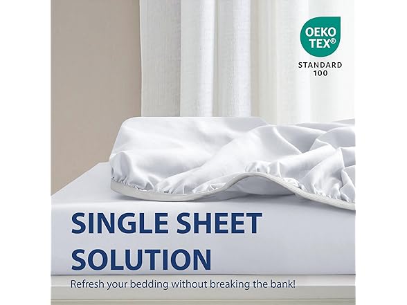 Cathay Home Luxury Microfiber Fitted Sheet Full