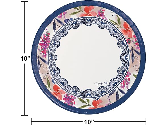 Dolly Parton Celebrate Floral Party Supplies Kit, Serves 8