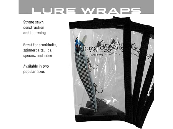 FROGG TOGGS Six Inch Lure Wrap