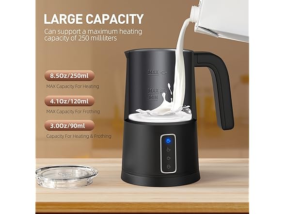 4-in-1 Multifunction Electric Milk Frother