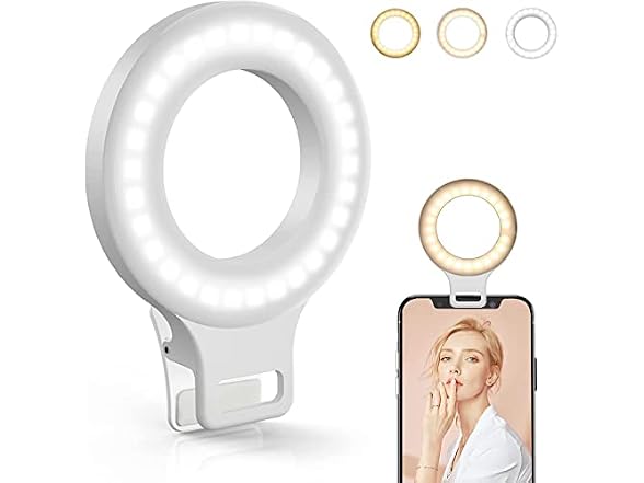 Kimwood Clip on Ring Light