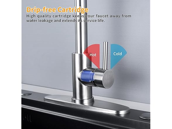 Synberli Waterfall Kitchen Faucet