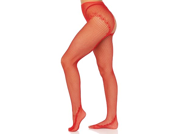Leg Avenue Women (OS) French Cut Crotchless Tights