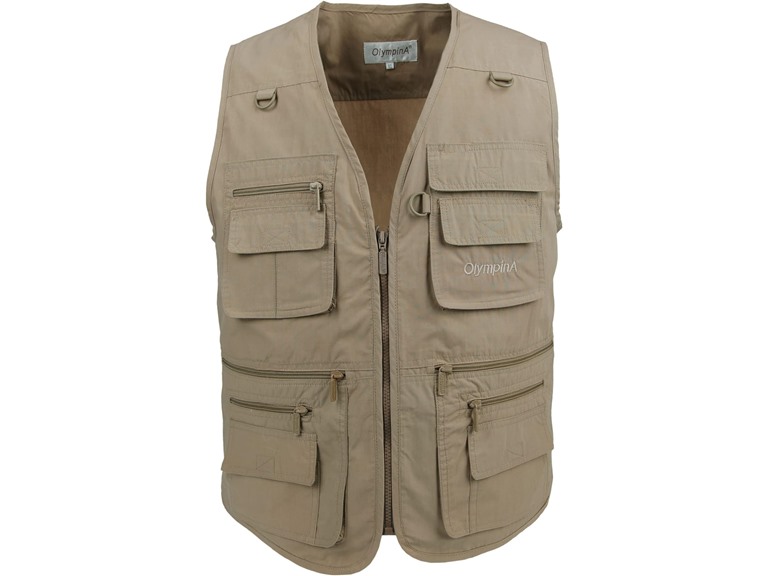 Poplin Outdoors Multi-Pockets Vest