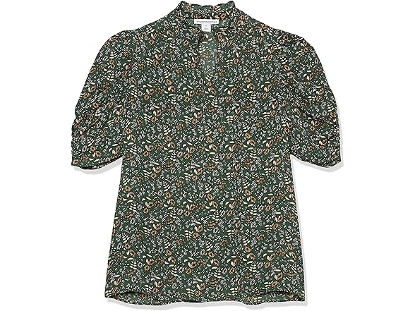 Amazon Essentials Womens Blouse Green (XL)