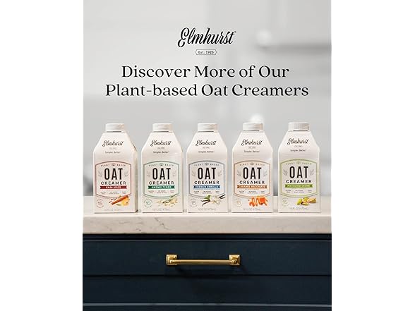 Elmhurst Oat Creamer Vanilla, 6pk