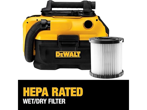 DEWALT DCV581H Shop Vacuum Wet and Dry, Cordless