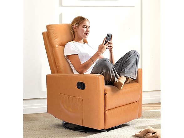 Generic Yapamar Swivel Recliner Chair, Glider