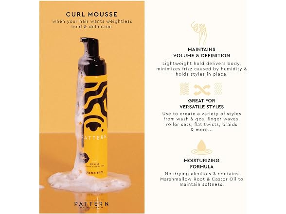 PATTERN Beauty by Tracee Ellis Ross Curl Mousse 8