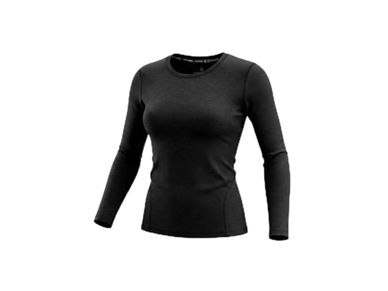 Spyder Womens Micro French Terry LS Crew Base Layer - Gallery 8