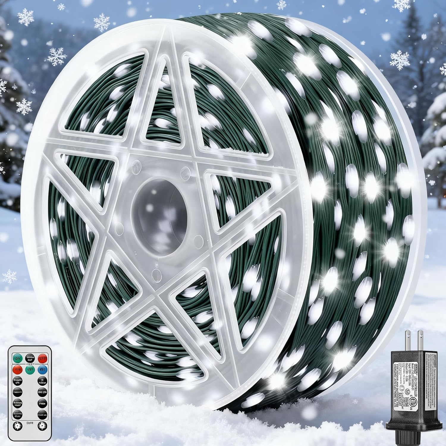 Brightever LED Christmas Lights with Remote - Your Choice - Gallery 12