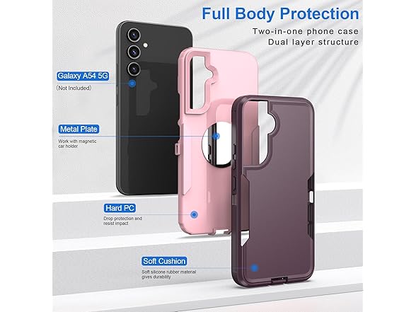 YZOK for Samsung Galaxy A54 5G Case