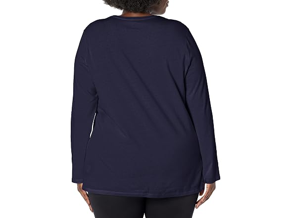 Just MY Size Women (3X) Women's Vneck Long Tee