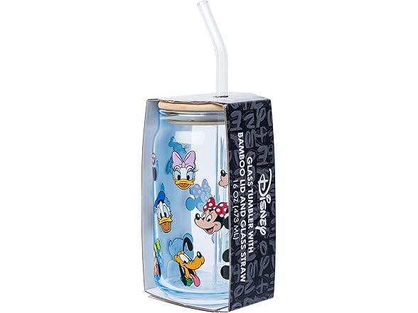Silver Buffalo 16oz Disney Mickey and Friends Tumbler