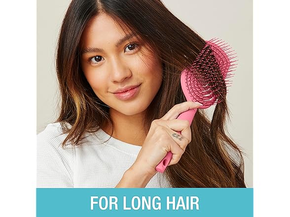 Conair Scalp Care Detangling hairbrush Pink Pulse