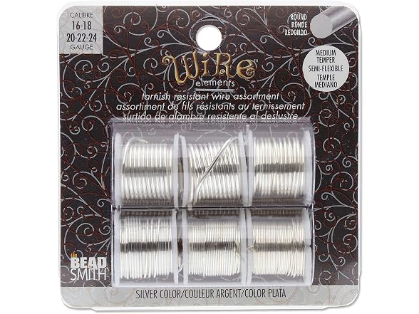 The Beadsmith Wire Elements Lacquered