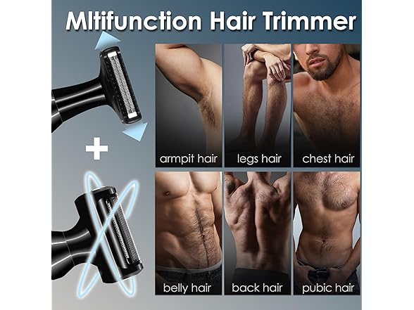 Body Hair Trimmer for Men