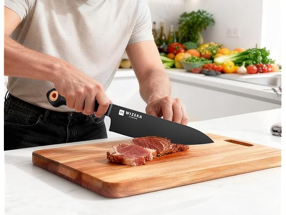 WIZEKA 15 Pieces Knife Set