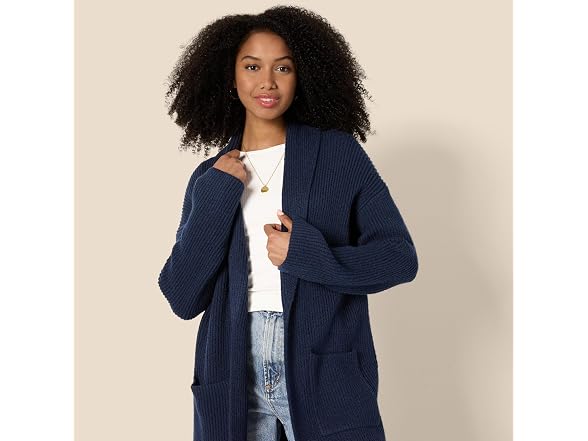Amazon Essentials Women Cotton Blend Cardigan
