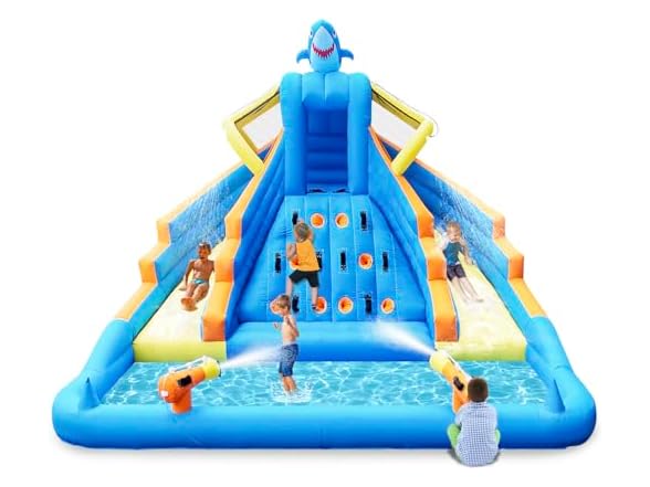 COCOFISH Shark Bounce House