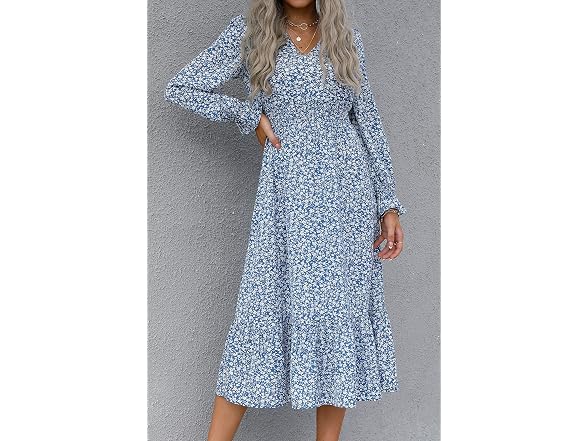 Prettygarden Women (L) Long Sleeve Dress