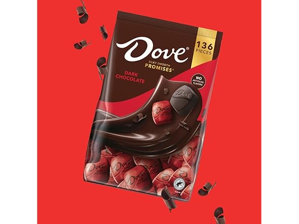 Dove Dark Chocolate Promises 136ct