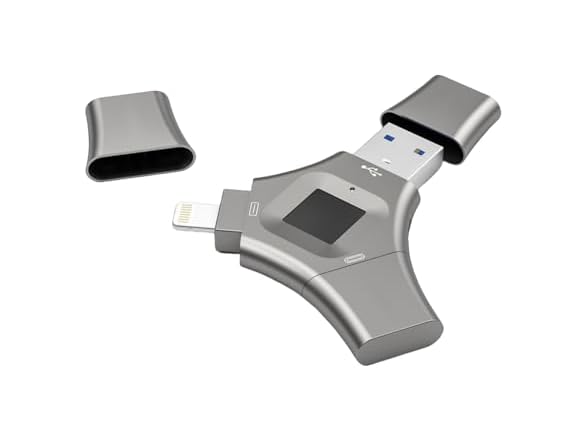 Fingerprint 64GB USB 3.0 Flash Drive