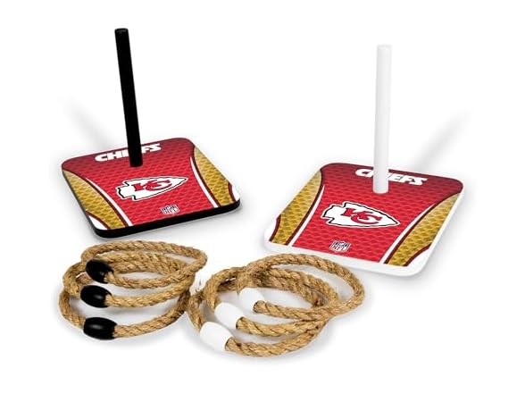 KANSAS CITY CHIEFS Quoits Ring Toss Set