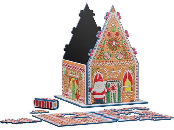 Gingerbread House 3D Puzzle