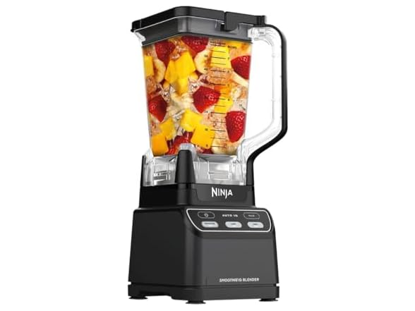 Ninja Smoothie iQ Blender, 1400 Watt Max, 70 oz Jug, Auto-iQ (Open Box)