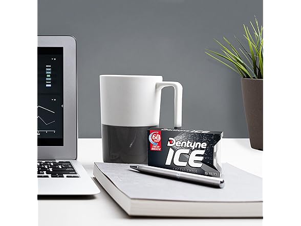 Dentyne Ice Arctic Chill Sugar Free Gum, 9 Packs of 16 Pieces (144 Total Pieces)