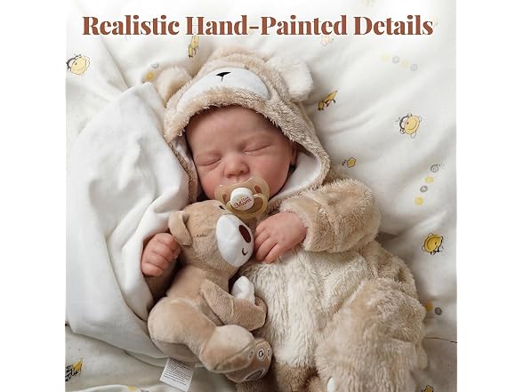 BABESIDE 17" Reborn Baby Doll, Boy