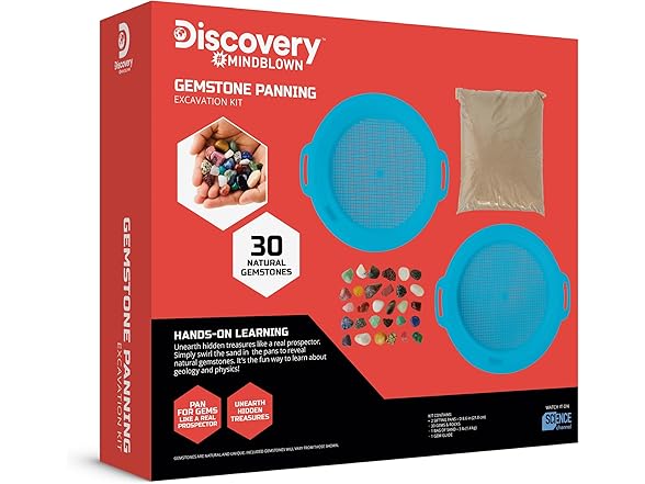 Discovery™ Gemstone Panning STEM Kit