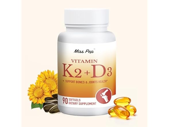 Vitamin D3 K2,5000 Iu D3 and 100 Mcg K2