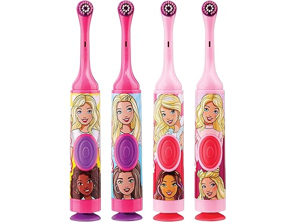 GUM Barbie Electric Toothbrush (4pk)