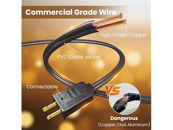 RTTY Outdoor String Lights 25 FT